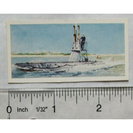 Lyons Tea card HMS 1902-1962 No. 2 HM Submarine A1