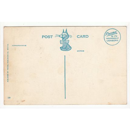 She's Soft on Him He's Hard on Her Comic Funny Postcard