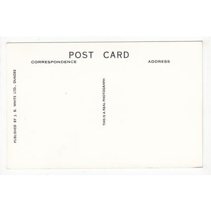 Strome Ferry Hotel Loch Carron Postcard RP Ross-shire J B White