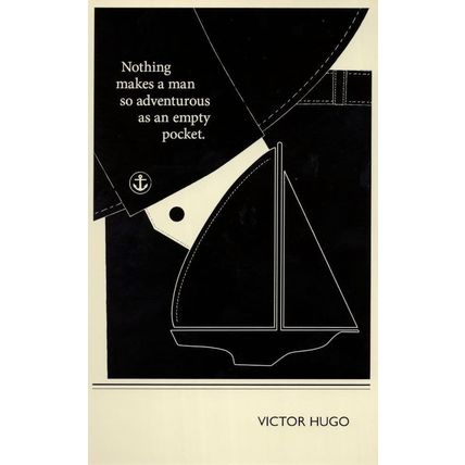 Victor Hugo The Hunchback Of Notre Dame Book Quote Postcard