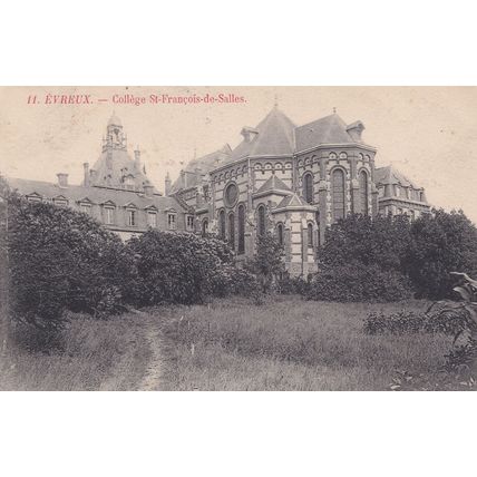 Evreux College Saint Francois de Sales Postcard