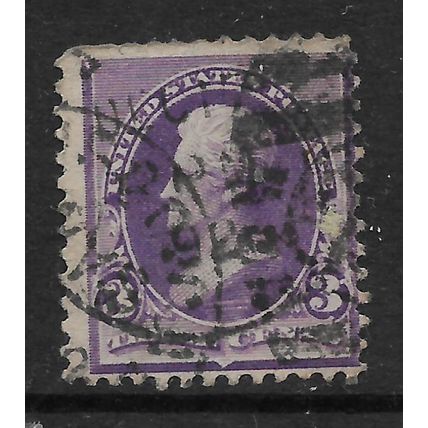 USA 1894 3c VIOLET JACKSON SG 255 FINE USED
