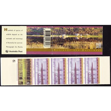 1992 Wetlands&Waterways $2 Booklet 1K - AUSTRALIA STAMP EXHIBITION KAOHSIUNG 93