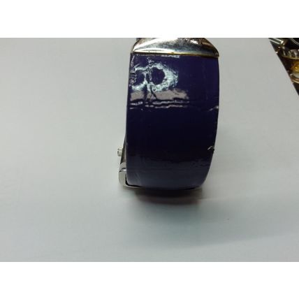 Geneva Women's Purple Cuff Band Analog Watch Quartz