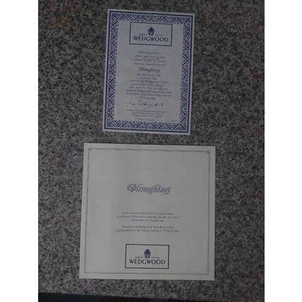 Bradford Exchange - Country Days Collection - Ploughing