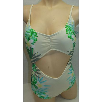 New Ladies Womens Lollie Medium One Piece Flower Bikini SCW012 MSRP$60