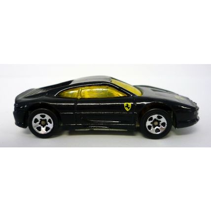 Hot Wheels Ferrari 355 Black 5-Spoke Die-Cast Car 1995