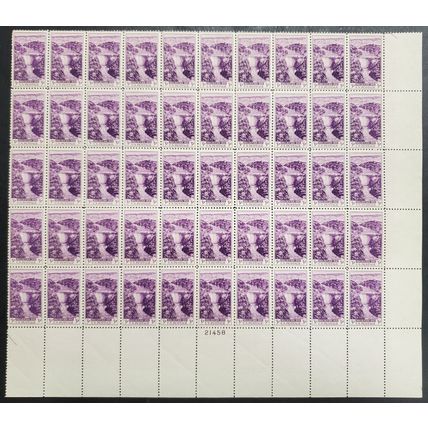 774, MNH 3¢ Boulder Dam Sheet of 50 Postage Stamps * Stuart Katz
