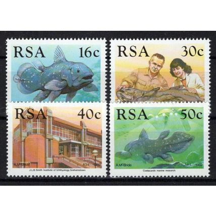 South Africa 762-765 MNH Fish Marine Life Research ZAYIX 0424S0187M