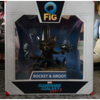 Rocket and Groot Q Fig Marvel Guardians of the Galaxy Vol.2
