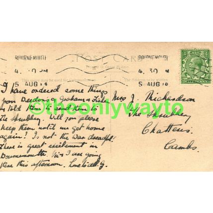 Christ Church, St Aldates Front, Oxford, Oxon, RP Postcard, 1920s?