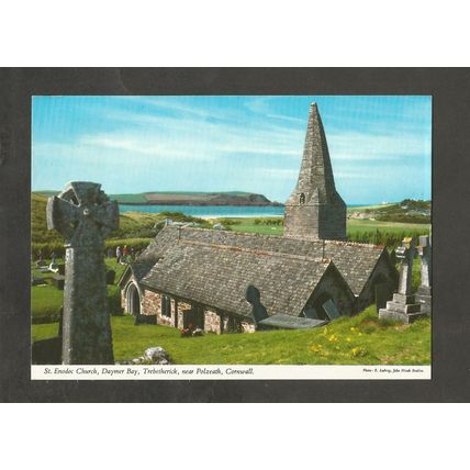 Postcard Cornwall Bude John Hinde 2DC419 Widemouth Bay
