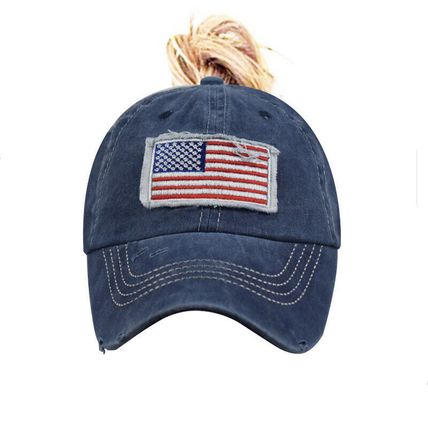 Bun Hat Cotton Summer Sun Sport Snapback Ponytail Baseball Cap Ladies High