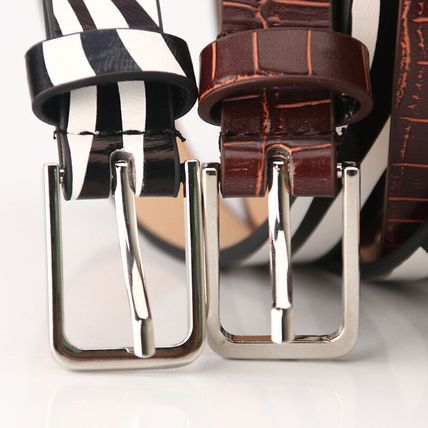 Women's Leopard Belt Print Fashionable Zebra Print Belt Clothing Decoration