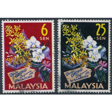 4th World Orchid Conference, Singapore - Malaysia 1963 - F H - SG 4/5