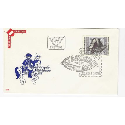 AUSTRIA REPUBLIK OSTERREICH 1976 STAMP DAY FIRST DAY COVER ERSTTAG