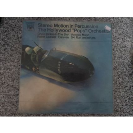 The Hollywood "Pops" Orchestra – Stereo Motion In Percussion (MALS775) 1968 (LP)