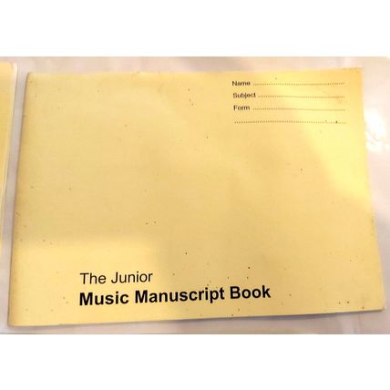 3X Vintage Philip & Tacey Junior Music Manuscript Book A5