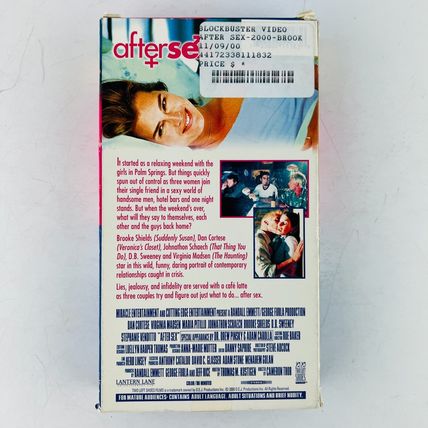 After Sex VHS Video Tape Dan Cortese, Virginia Madsen