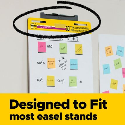 Post-It Super Sticky Easel Pad, 25 X 30 Inches, 30 Sheets/Pad, 6 Pads, Large Whi