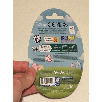Funko Pocket Pop! Disney: Lilo & Stitch - Stitch Easter Egg Basket Mini Figure