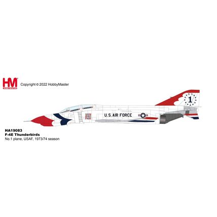 F-4E PHANTOM II THUNDERBIRDS USAF #1 " - HOBBY MASTER HA19083 1/72 - PRE ORDER