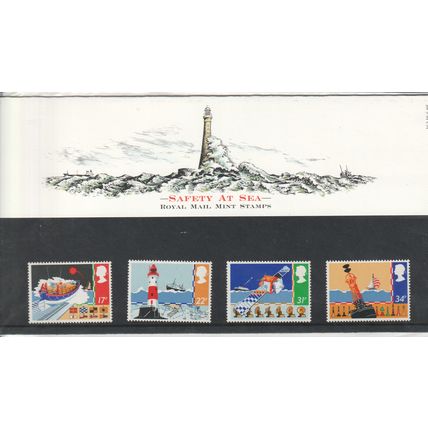GB stamps 1985 Presentation Pack - Safety At Sea