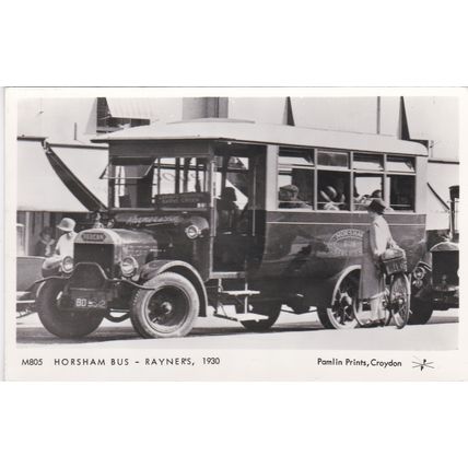 ED 298 HORSHAM BUS. PAMLIN REPRO POSTCARD M 805
