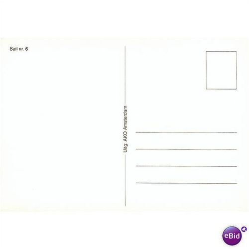 Netherlands Postcard - Sail Nr. 6