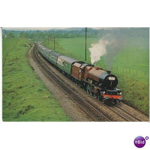 Colour Postcard - 4-6-2 No. 6201 Princess Elizabeth LMS - Locomotive