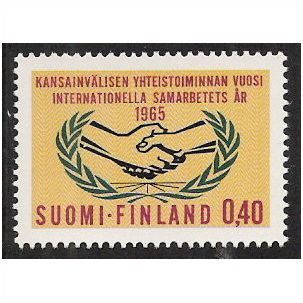 Mi 597 (**): International Cooperation Year.