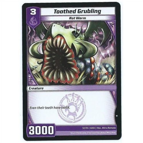 Kaijudo - DragonStrike Infernus - 32/55 - Toothed Grubling