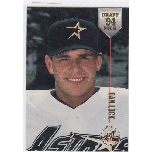 1994 Stadium Club Baseball Draft Picks Dan Lock