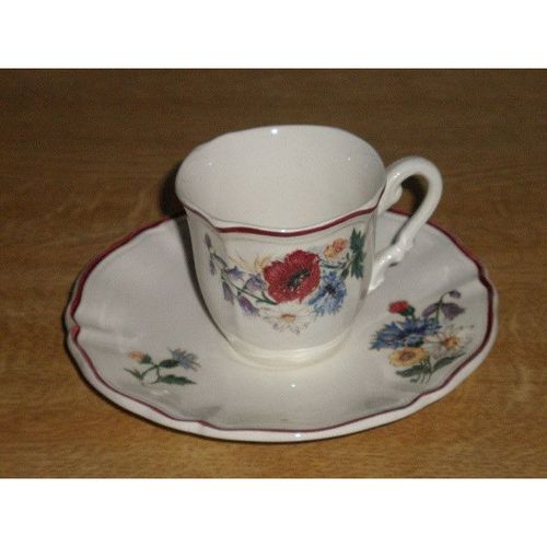 Nice French Sarreguemines Elgreste Cup & Saucer