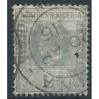 Northern Nigeria 1912 SG42 2d Grey (washed) Good Used ....