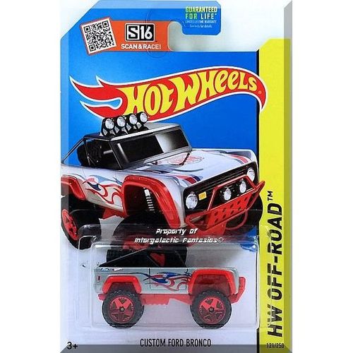 Hot Wheels - Custom Ford Bronco: HW Off-Road 2015 - HW Hot Trucks #121/250