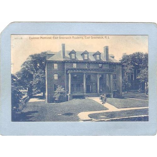 Rhode Island East Greenwich Eastman Memorial East Greenwich Academy~393
