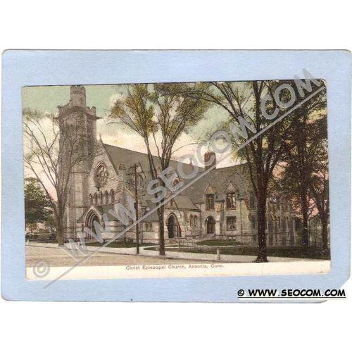 CT Ansonia Christ Episcopal Church Street Scene ct_box1~9