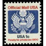O127 1c Eagle Fine MNH G0502