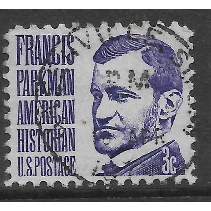 USA 1967 3c VIOLET FRANCIS PARKMAN SG1262 FINE USED#