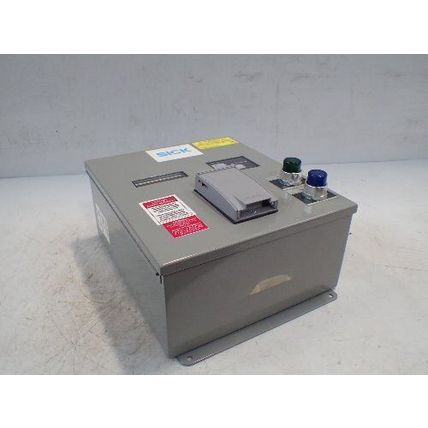 NEW SICK 405608 BAR CODE SCANNER CONTROL BOX,CHRY-04,7027744,12290008,115VAC,BU