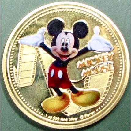 Mickey Mouse. Challenge Coin. 1.50". 89b.
