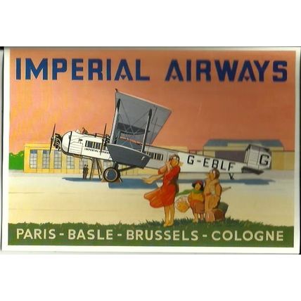 Advertising IMPERIAL AIRWAYS Postcard (Santoro M686)