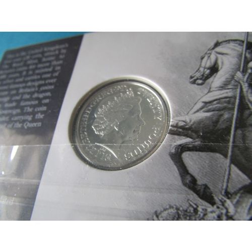2013 QUEEN ELIZABETH II ROYAL MINT FINE SILVER £20. AAK