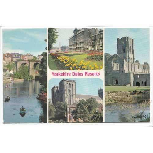 Yorkshire Dales Resorts Multiview Postcard 0707