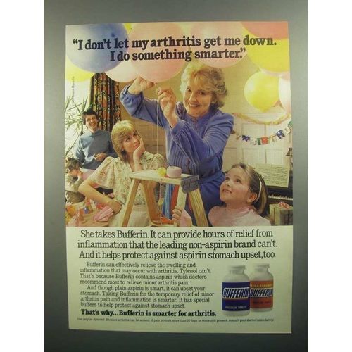 1984 Bufferin Medicine Ad - My Arthritis