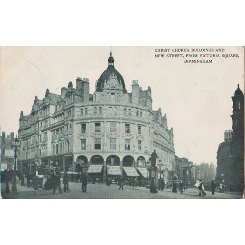 GB 1909 Christ Church Buildings New St Birmingham by M S & O see other listings