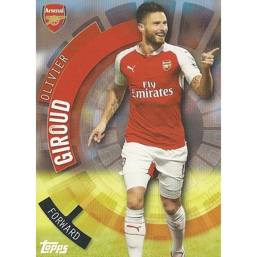 Topps Premier Club 2015/16 Collection: Arsenal - Forward, Giroud