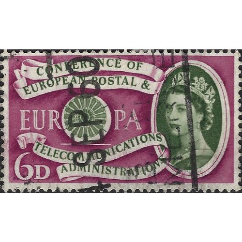 GB, European Postal Conference, violet 1960, 6d, #3