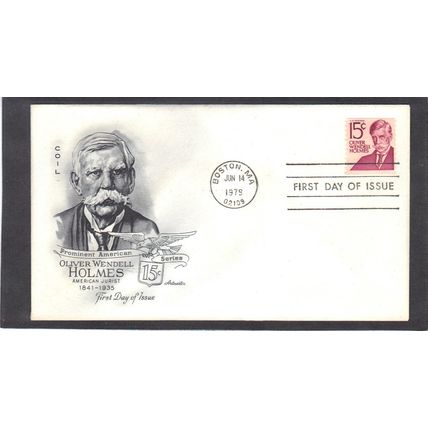 FDC Artmaster 1305E 15c Oliver W. Holmes (Cachet-U/A) CV41659